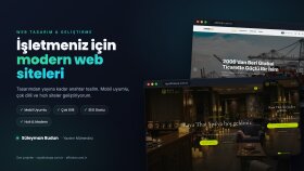 işletmen için modern bir web sitesi tasarlayabilirim