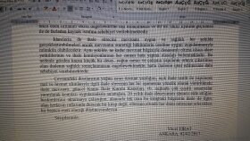 Metin Örneklerim