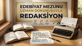 edebiyat mezunu olarak profesyonel redaksiyon yaparım