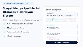 Sosyal Medya İçeriklerini Otomatik Hazırlayan Sistem