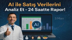 al ile verileri analiz edip rapor hazırlıyorum