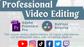 videolarınızı profesyonel bir şekilde montajlar ve editlerim