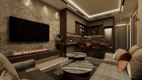 1+1 daireleri fonksiyonel ve estetik tasarlarım