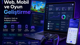 Web, Mobil ve Oyun Geliştirme Vitrini