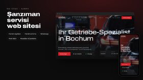 Şanzıman Servisi Web Sitesi - Almanya