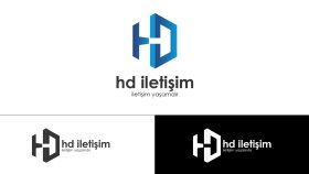 HD İletişim Logo Çalışması