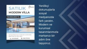 Lüks Konut & Gayrimenkul İlan Tasarımı