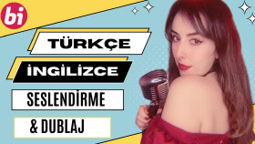 ingilizce, türkçe seslendirme ve dublaj yapabilirim