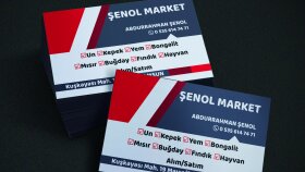 Şenol Market (Kartvizit)