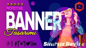 profesyonel ve ilgi çekici banner tasarımı yaparım