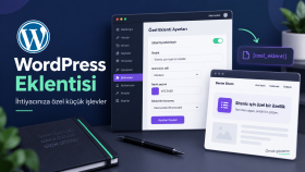 WordPress sitenize özel küçük eklentiler geliştiririm