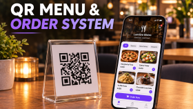 kafelere masadan kasaya QR sipariş sistemi kurabilirim