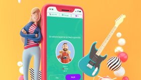 Azar App - Konsept Sosyal Medya Tasarımları