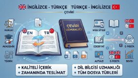 İngilizce-Türkçe metin çevirilerinizi doğal şekilde yaparım