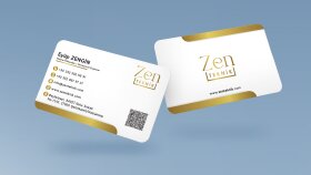 Zen Teknik Kartvizit Tasarımı