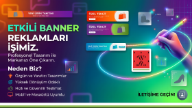 sizin için harika bannerlar yapabilirim