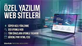 istediğiniz içeriğe uyumlu web sitesi oluşturabilirim