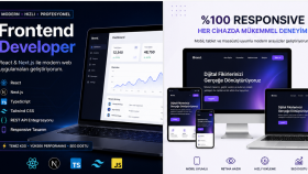 React ve Next.js ile profesyonel web arayüzleri geliştiririm