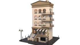 Cartoon Building