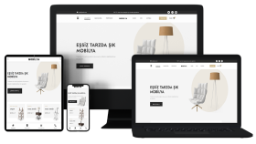 E-Ticaret Sitesi Tasarımlarım