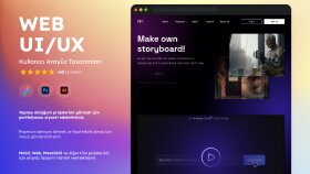 Storyboard.AI - Web UI/UX Çalışması