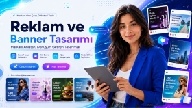 işletmenize özel profesyonel dikkat çeken banner yaparım
