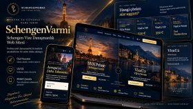 SchengenVarmi – Premium Vize Danışmanlık Web Sitesi