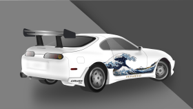 illustration car