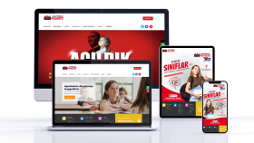 Okul & Kurs & Eğitim Web Sitesi