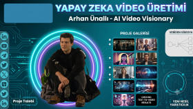 profesyonel yapay zeka videoları hazırlarım