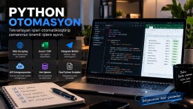 Python ile otomasyon ve bot geliştiririm
