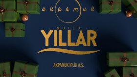 Akpamuk İplik - Yılbaşı Banner Tasarımı