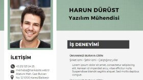 profesyönel bir CV hazırlayabilirim