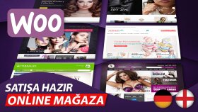 satışa hazır profesyonel e-ticaret sitenizi hazırlıyorum