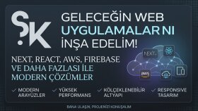 modern ve ölçeklenebilir web siteleri geliştiririm