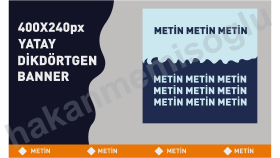 Statik Banner Tasarımı