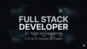 full stack web ve mobil uygulamalar geliştiriyorum