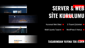 kurumsal ve modern web siteleri tasarlayıp geliştiririm