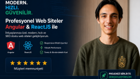 web sitesi geliştiririm