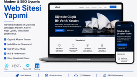 Modern ve SEO Uyumlu Kurumsal Web Sitesi Geliştirme