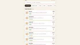 QR Kodlu Dijital Kafe Menüsü