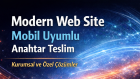 size özel modern, hızlı ve mobil uyumlu web sitesi yaparım
