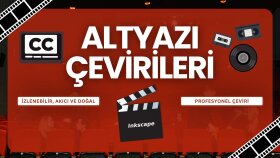 doğal ve akıcı İngilizce-Türkçe altyazı çevirisi yapabilirim