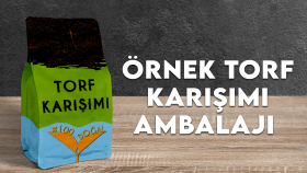 Örnek Torf Karışımı Ambalajı Tasarımı