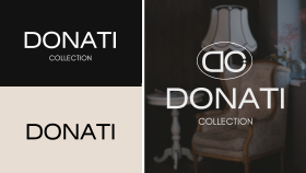 Donati Collection Logo Mockup Konsepti