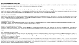 MARKAPİA İçin Haber Yazımı