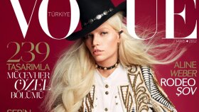 Vogue dergisi için yaptığım dergi kapağı