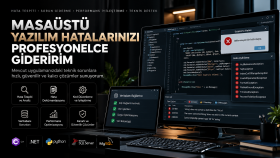 yazılım hatalarını profesyonelce gideririm
