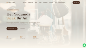 Cafeler için websitesi