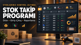 işletmeniz için stok takip programı hazırlarım